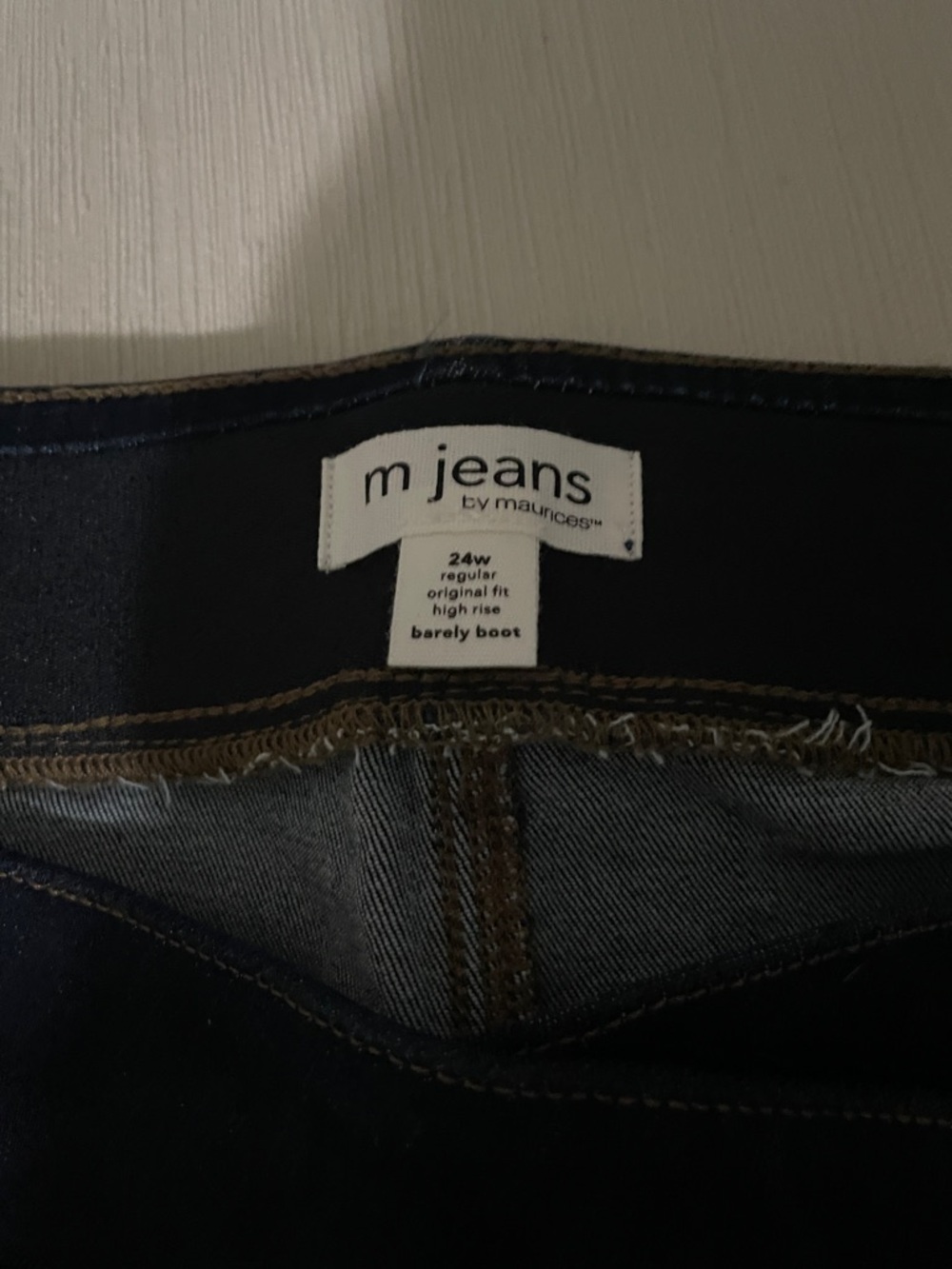 Maurices Dark Blue High-Rise Jeans